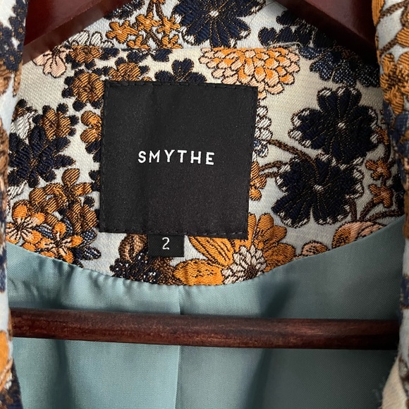 Smythe Floral Jacquard Blazer - Picture 2 of 4